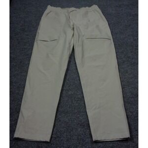Lululemon Bowline Pants Men's L Dove Gray Beige Utility Cargo Tapered Leg ABC